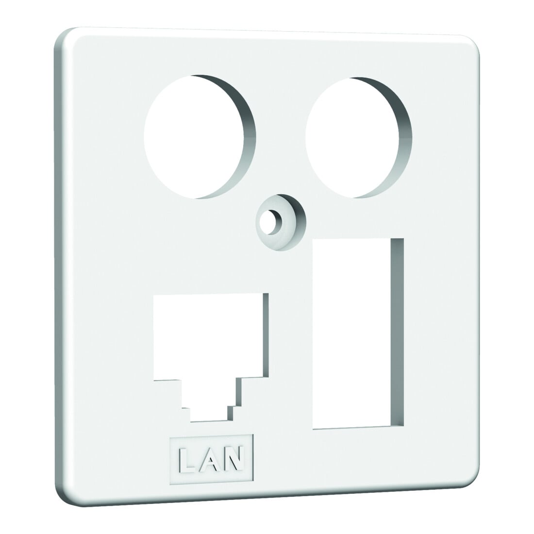 Homeway HW-ZP EK4 LAN/TAE Zentral. 50mm rws HAXHSE-G0401-C024