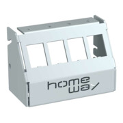Homeway Verteilerfeldrahmen für 4xMVFKS1 HW-VFMU4