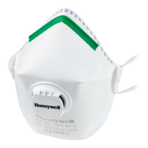 Honeywell Atemschutzmasken-Set, faltbar Serie 4000, Filter: P2V