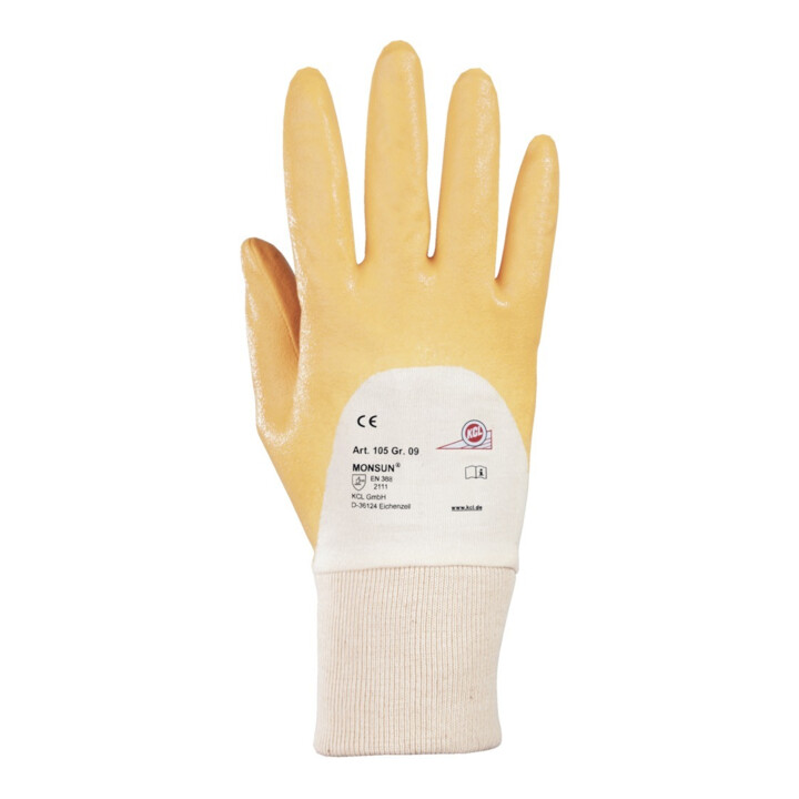 Honeywell Gants Monsun 105, taille 7, curry