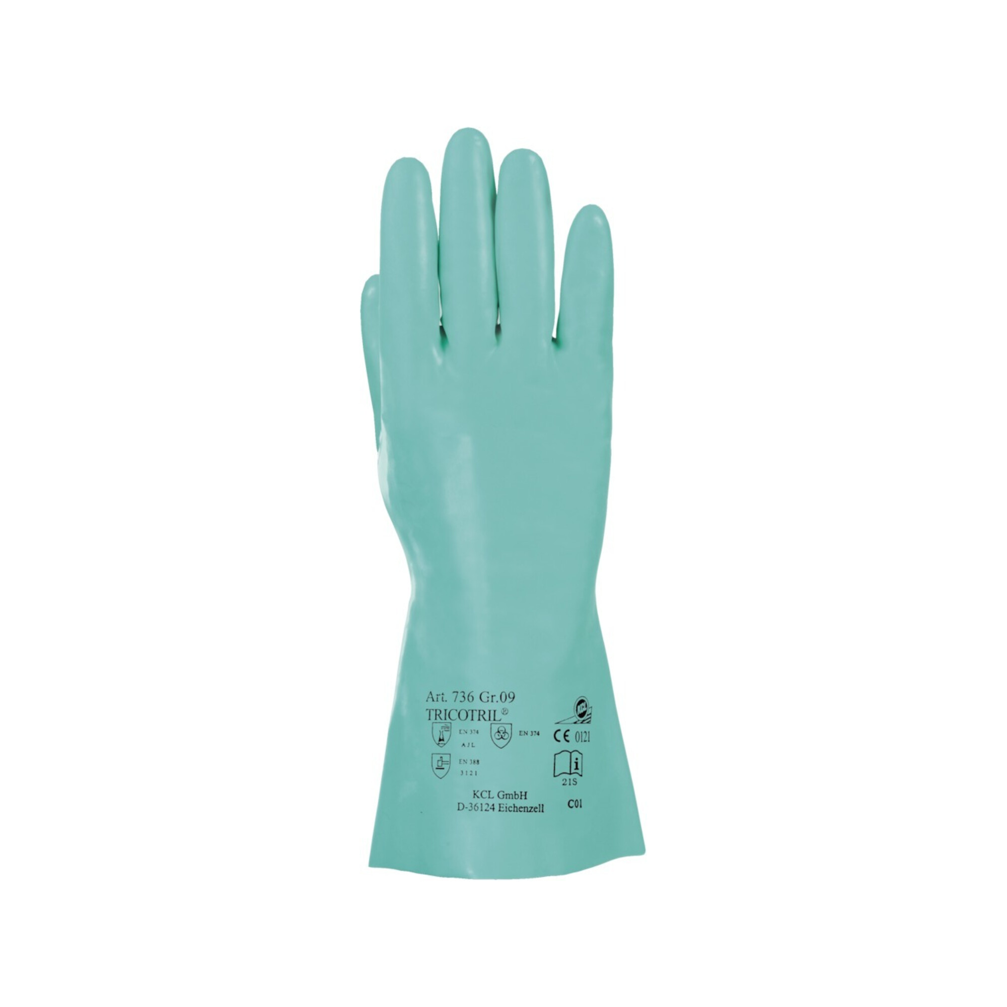 Honeywell Handschuh Tricotril 736, L 300mm,Gr.10,grün
