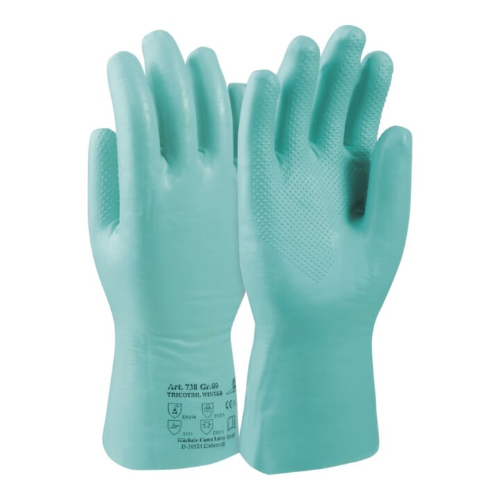 Honeywell Hds Tricotril® Hiver 738 Cat. III, vert, 11
