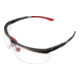 Honeywell Schutzbrille Adaptec Rahmen schwarz/rot PC-Scheibe klar normale Gr.EN166-FT-1