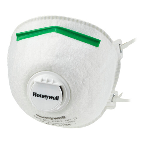 HONEYWELL Set adembeschermingsmaskers Serie 5000, Filter: P2V