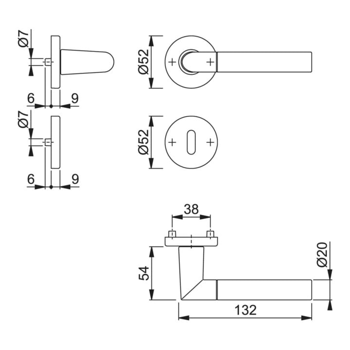 Hoppe 1405/42KV/42KVS Lecce OB F49/9-2