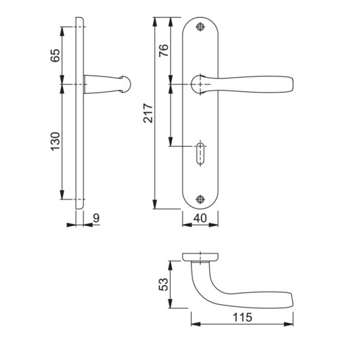 HOPPE Alu-Lang-Grt,Maribor,8/72 /BB,F1(natur),40-50 1766/3022P