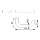 HOPPE Aluminium VK 8 mm, F 9016-3