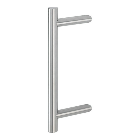 Hoppe Barre de poussée E5012 VA Coloris n° F69 A. 300mm L.400mm oblique