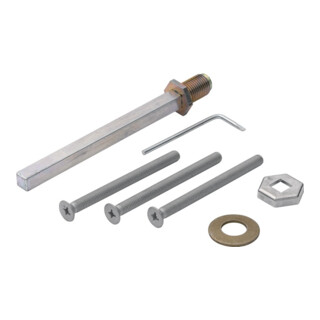 Hoppe Bef-set. Protections anti-torsion 4-KT. 8mm TS 47-52mm