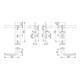 HOPPE Birm.1117/202KP Garniture courte en aluminium F1 SK/OL poignée carrée-4