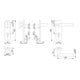 Hoppe blindage court Ams.E58/353KH/1400 VA F69 PZ Wechselgrt.