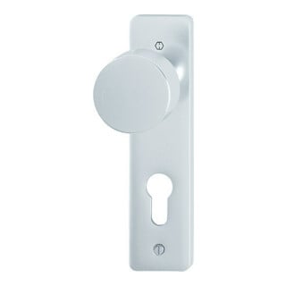 Hoppe bouton court signe 58/202K Alu. F1 Del. 72mm PZ
