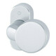 HOPPE Bouton PT sur rosace 58G/55, ovale VK8 naturel anodisé-1