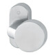 HOPPE Bouton PT sur rosace E58G/55, inox mat ov.-1