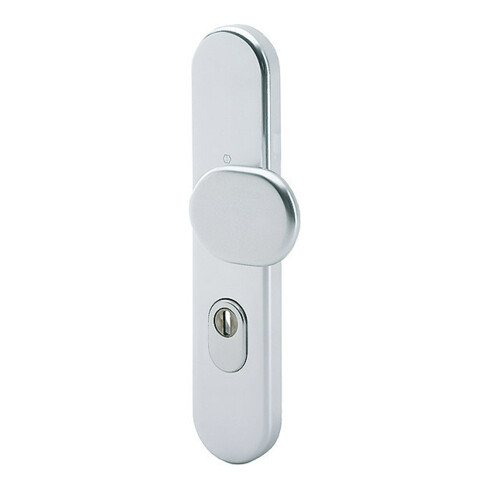 HOPPE Bouton ZT a.SI-long., 86G/3332ZA avec ZA, PZ E72, F1 anodisé