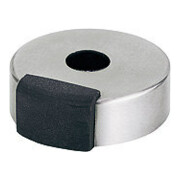 HOPPE Butée de porte au sol E484, H 18 mm, Ø 52 mm sans blocage, acier inox mat-1