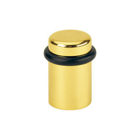 HOPPE Butée de porte au sol sans verrouillage M498, H 45 mm, Ø 37 mm Laiton, laiton