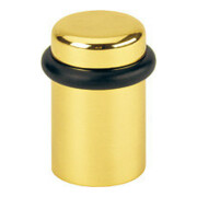 HOPPE Butée de porte au sol sans verrouillage M498, H 45 mm, Ø 37 mm Laiton, laiton