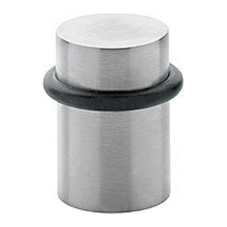 HOPPE Butoir de porte au sol E498, H 45 mm, Ø 37 mm, inox mat sans blocage de rotation