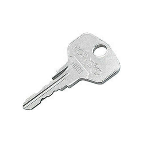 HOPPE Clé de poignée de fenêtre à fermeture identique H001 fer nickelé