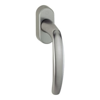 HOPPE DK-Fenstergriff Atlanta 0530/US952 mit ovaler Rosette VK7x32-42,F9 eloxiert