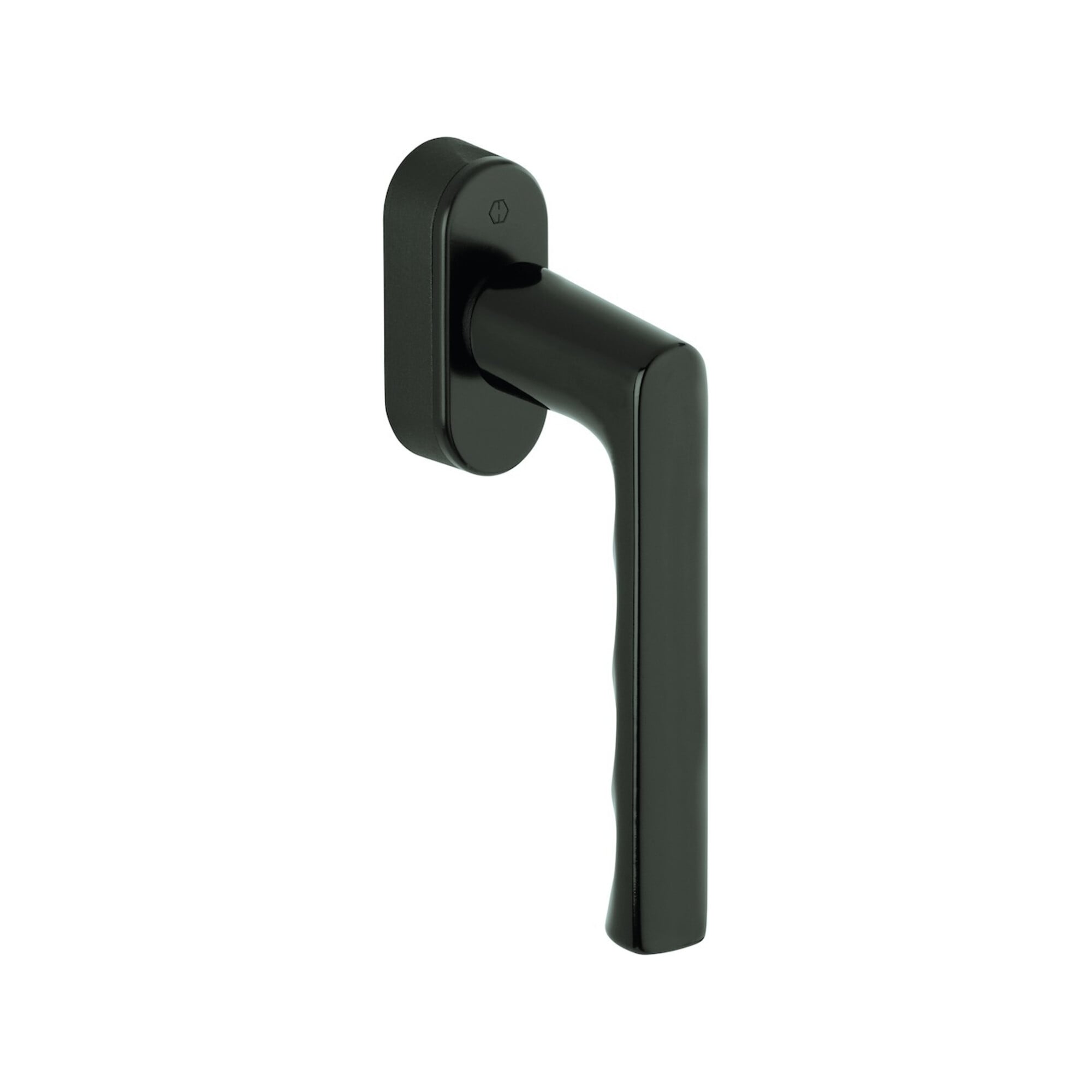 HOPPE DK-Fenstergriff Hamburg 0700/UD9020 mit ovaler Rosette VK7x32-42,F8707