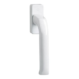 HOPPE DK-Fenstergriff London 013/U34 mit eckiger Rosette VK7x35,F9016 beschichtet
