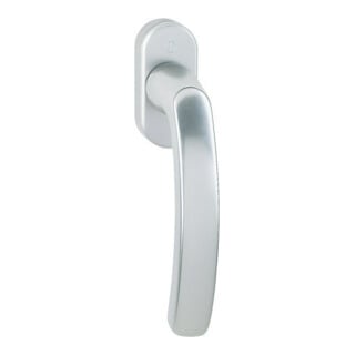 HOPPE DK-Fenstergriff Luxembourg 099/US952 mit ovaler Rosette VK7x32-42,F1 eloxiert