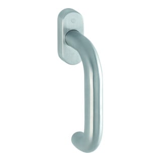 HOPPE DK-Fenstergriff Paris E038/U30 mit ovaler Rosette VK7x35,F69