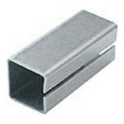 HOPPE Douille d'adaptation pour tige carrée 7/8 mm, fer argenté brut