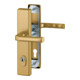 HOPPE Drückergarnitur Langschild London 113/2222ZA/2210 PZ E92 couleur bronze-1
