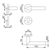 HOPPE E1400Z/42KV/42KVS PZ-3