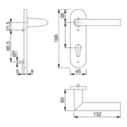 HOPPE E58/42KV/42KVS/1400Z PZ-4