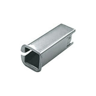 HOPPE Entretoise pour goupille carrée 8/9 mm, fer argenté brut