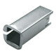 HOPPE Entretoise pour goupille carrée 8/9 mm, fer argenté brut-1