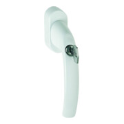HOPPE Fenstergriff Atlanta 0530S/US952 Alu.F9016/blanc trafic 32-42mm verrouillable