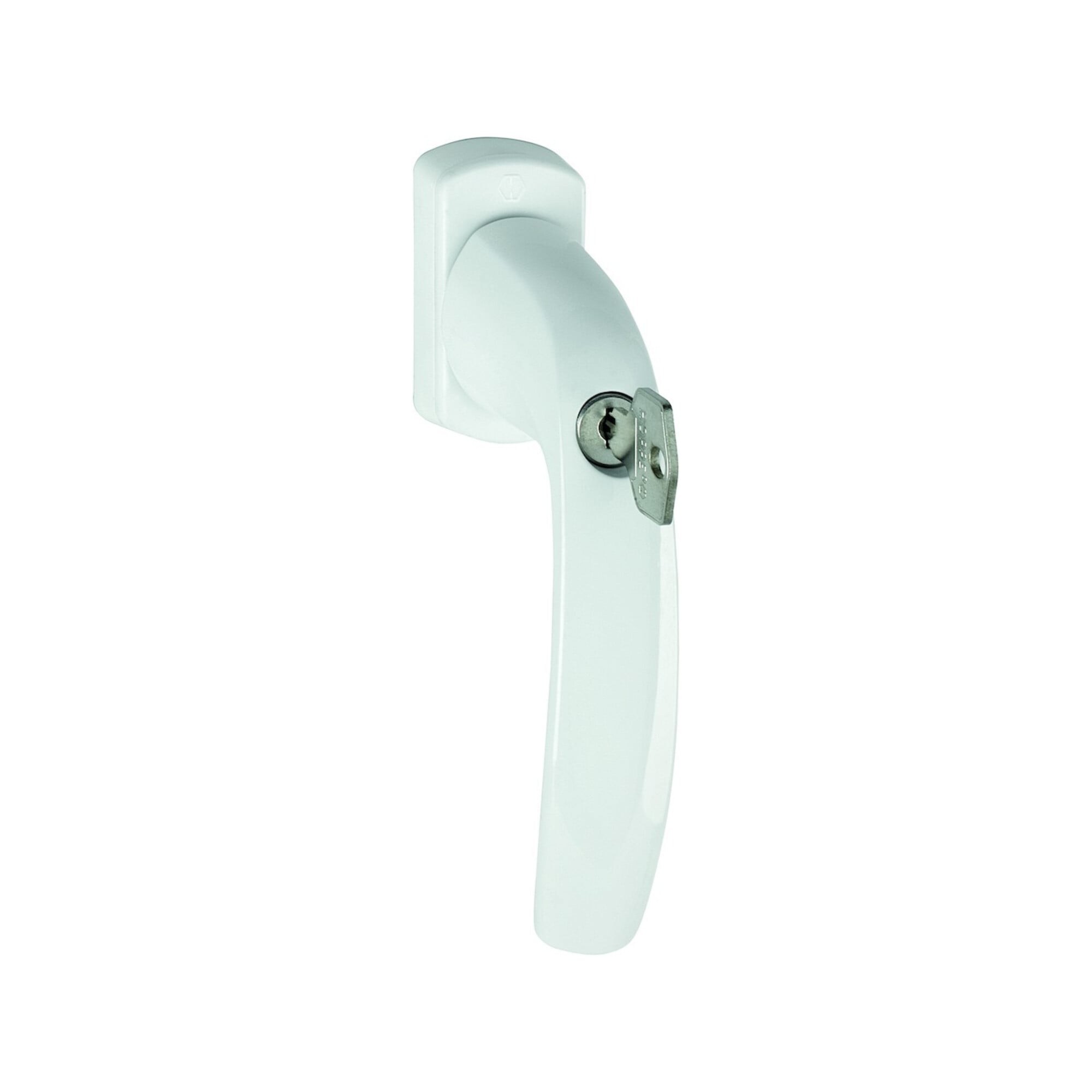 Hoppe Fenstergriff NY 0810S/U10 Alu.F9016 35mm abschl.