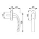 Hoppe Fenstergriff Tokyo 0710/U26 Alu.F1 32mm Stand.-3