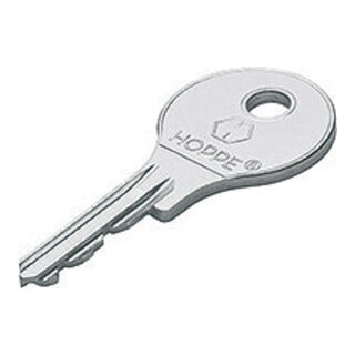 HOPPE Fenstergriffschlüssel gleichschließend 2D156 Eisen, vernickelt