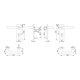HOPPE FH-DRG, plaque courte Paris FS-K138/353K PZ,9/72, ovale noir profond,AP-4