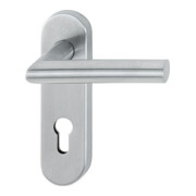 Hoppe FS-Garnitur Ams.FS-E1400/353KH VA F69 D/D f.TS 40-65mm PZ DIN L/R