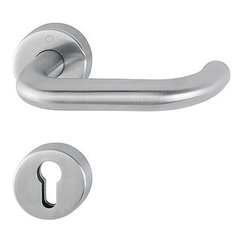 Hoppe FS-Garnitur Paris FS-E138/42H/42S VA F69 D/D f.TS 40-65mm PZ DIN L/R