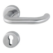 Hoppe FS-Garnitur Paris FS-E138/42H/42S VA F69 D/D f.TS 40-65mm PZ DIN L/R
