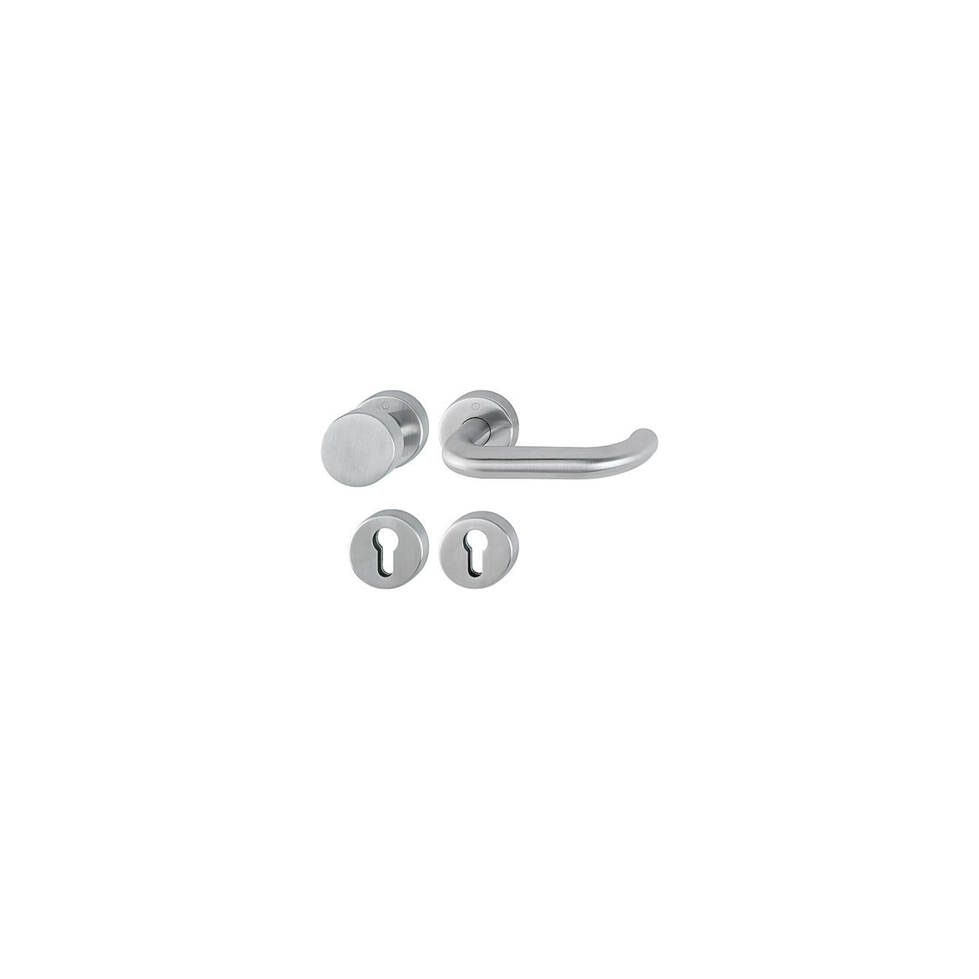 Hoppe FS-Garnitur Paris FS-E58/42H/42HS/138 VA F69 D/K f.TS 40-65mm PZ DIN L/R