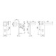 Hoppe FS-Garnitur Paris FS-K58/202K/138 Ku.F9005M D/K f.TS 40-66mm PZ DIN L/R-3