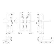 Hoppe FS-Schutzgrt.Ams.FS-86G/3332ZA/3310/1400F VA F69 D/K f.TS 42-47mm PZ DIN L/R-4