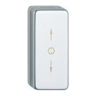 HOPPE FT Rosace de recouvrement carrée, RH12, U34SV, cache coulissant anodisé naturel