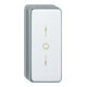 HOPPE FT Rosace de recouvrement carrée, RH12, U34SV, cache coulissant anodisé naturel-1