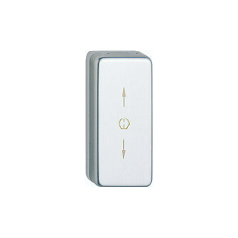 HOPPE FT Rosace de recouvrement carrée, RH12, U34SV, cache coulissant anodisé naturel