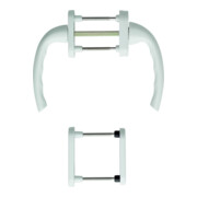 HOPPE Garniture de poignée FTT PZ Tôkyô 0710RH/66N/U26/0710 TS 68-73, N 12, ALU F9016